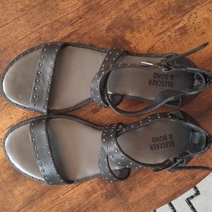Bleeker and bond black sandals